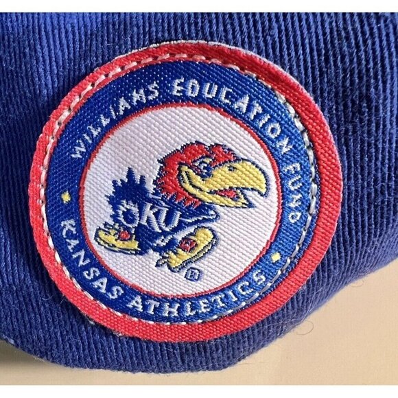 Kansas Jayhawks Williams Education Fund Embroidered Hat Cap Lid KU Big 12 - Picture 6 of 14